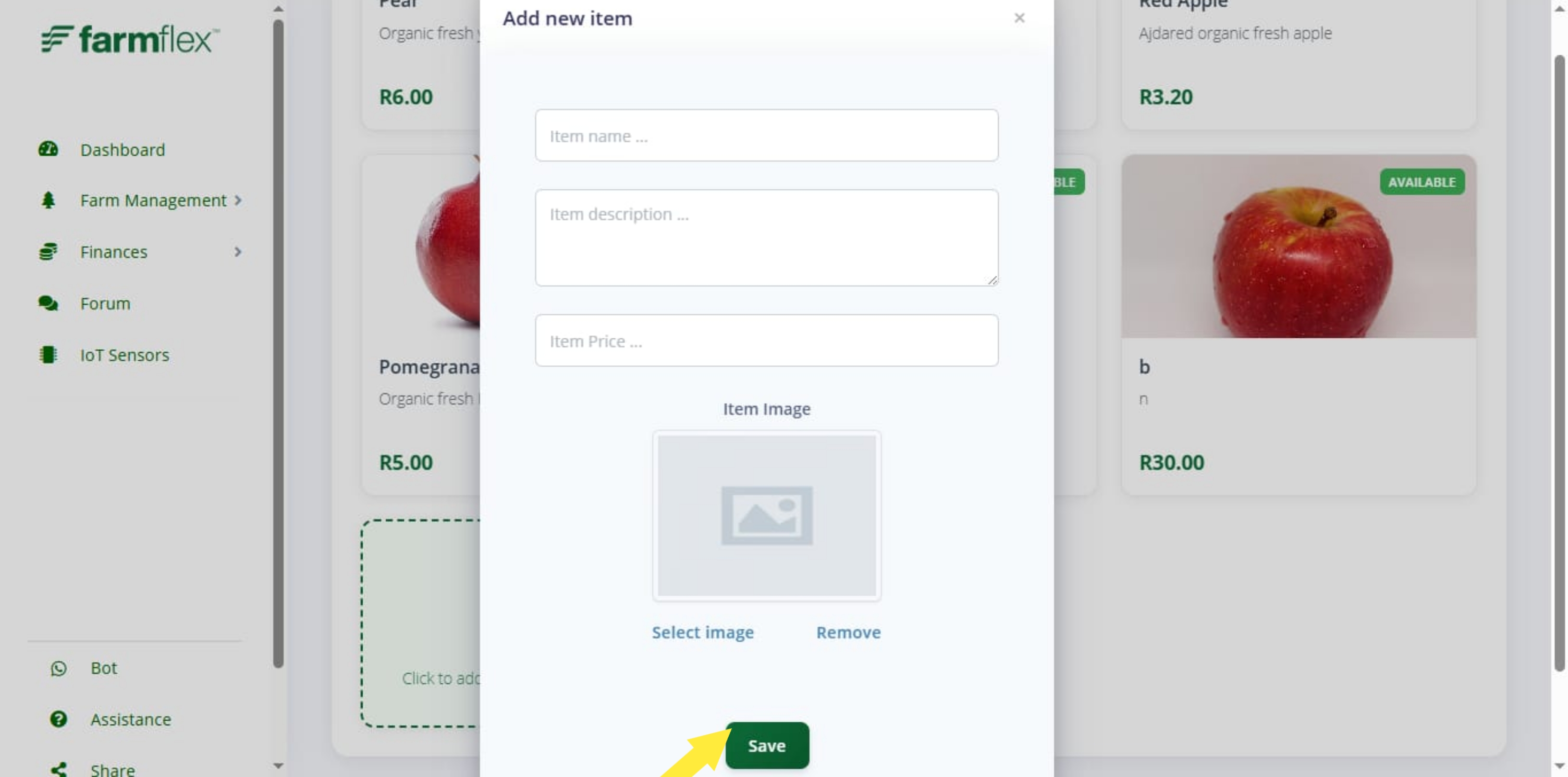 Item Form
